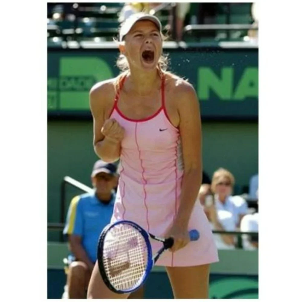 Nwt Nike Tennis Dress w/ Bra Pleated Skirt Pink White S Small - Picture 10 of 15